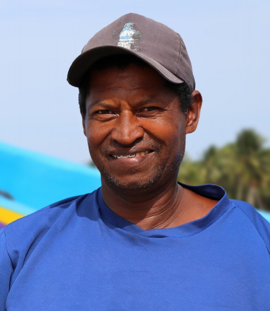 "I am a member of the Water Committee, a fisherman and a Panguero. I have different capacities because I am missing an arm. I am active, organized and a promoter to improve water and sanitation conditions in my community. I am a beneficiary of a family rainwater collection system (SCALL) and a hydraulic flush toilet. I am very grateful with the benefits the project brought to the community and especially to my family. It improves our health".
Eduardo Humphries
Wawa Bar Community, Nicaragua Rural Project