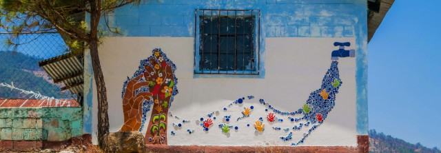 Murale au Guatemala