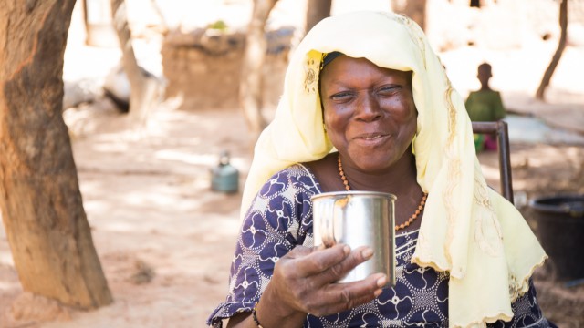 Cette photo fût prise au Mali lors du projet Ji Ni Beseya. Crédit : WaterAid/ Basile Ouedraogo