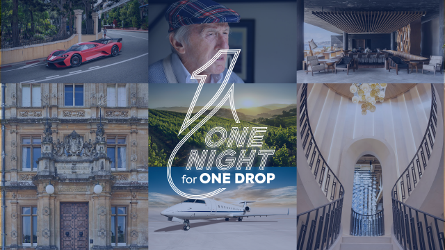 One Night for One Drop 2023 - Vente aux enchères