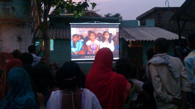 projection de film