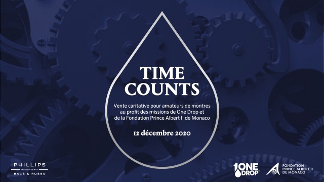 TIME COUNTS - une initiative caritative